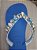 Chinelo Havaiana Customizado com Pedrarias Azul Royal 37/38 - Imagem 3
