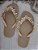 Chinelo Havaiana Customizado com Pedrarias Bege  35/36 - Imagem 4
