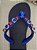 Chinelo Havaiana Customizado com Pedrarias Azul Marinho 35/36 - Imagem 2