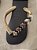 Chinelo Havaiana Customizado com Pedrarias Preto Coração 35/36 - Imagem 2
