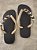 Chinelo Havaiana Customizado com Pedrarias Preto Coração 35/36 - Imagem 4