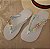 Chinelo Havaianas Customizado com Pedrarias Flor Branco  37/38 - Imagem 2