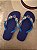 Chinelo Havaiana Customizado com Pedrarias Náutico Azul 37/38 - Imagem 3