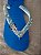 Chinelo Havaianas Azul Customizado com Pedrarias Minnie 39/40 - Imagem 2