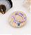 Pulseiras em Quartzo Natural Azul e Rosa com Pingente - Imagem 1
