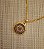Colar Dourado com Pingente Mandala - Imagem 3