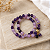 Pulseira em Quartzo Ametista - Imagem 1