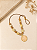 Colar Cordão com Pingente Dourado Marfim - Imagem 2