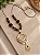 Colar de Cordão com Pingente Dourado - Imagem 2