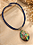 Colar Boho com Pingente Abalone Azul - Imagem 2