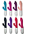 Vibrador com estimulador ponto G Recarregável - Imagem 1