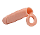 CAPA PENIANA COM EXTENSOR EXTRA 4CM E ANEL ESCROTAL - Imagem 5