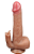 Prótese Pênis Realístico Rotativa com 7 Modos de Vibração Vai e Vem e Aquecimento Recarregável 21 x 3,9cm - Imagem 2