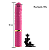 Mini vibrador vai e vem com ventosa - Imagem 3