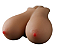 Masturbador Cyber Skin em Formato de Seios com Vagina - Imagem 2
