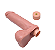 PÊNIS VIBRADOR 19,5 X 5CM HOT FLOWERS - Imagem 4
