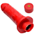 PÊNIS VIBRADOR CONTROLE INTERNO 16 X 4CM HOT FLOWERS - Imagem 5