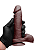PRÓTESE MACIÇA REALÍSTICA COM VENTOSA 19 X 4,5CM SOULSEX - Imagem 4