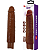 Prótese Realístico com Vibrador - Soren Marrom - 25,2 x 4,5cm - Pretty Love - Imagem 1