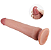 Dildo Realístico com Dupla Camada - Tiemeyer 2 Marrom - 25,0 X 4,5 cm - Pretty Love - Imagem 9