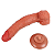 Dildo Super Realístico Dupla Camada - Ventosa Removível - 30 X 5,6 cm - Imagem 9