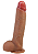 Pênis Realístico com Ventosa / Silicone Líquido - Mendel - 25.5 x 5.6 cm - Pretty Love - Imagem 3