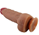 Pênis Realístico com Ventosa / Silicone Líquido - Najm - 23.2 x 5.5 cm - Pretty Love - Imagem 6