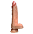 Prótese Peniana com Ventosa - Vibração - Movimento giro 360º e sobe e desce – USB - 22cm total - Imagem 3