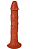 Prótese peniana articulada - sem vibro - 21cm total - Imagem 3