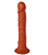 Prótese peniana articulada - sem vibro - 21cm total - Imagem 4