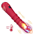 Vibrador ponto G com aquecimento ponta móvel e esferas vai e vem - Imagem 2