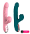 Vibrador ponto G vai e vem com aquecimento, 360º e estimulador por tecnologia de vibroar - Imagem 1