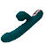 Vibrador ponto G vai e vem com aquecimento, 360º e estimulador por tecnologia de vibroar - Imagem 2