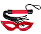 Kit Dominatrix Tiazinha Com Chicote 20 Cm - Imagem 1