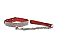 Choker Com Strass Dominatrix 50Cm - Imagem 1