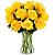 Arranjo de 12 Rosas Amarelas - Imagem 1