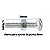 Parafuso Frances Zincado 3/16" X 1.1/2" Com Porca 4,76mm - 100 Unidades New Fix - Imagem 1