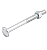Parafuso Frances Zincado 5/16" x 3 1/2" New Fix - 100 unidades - Imagem 2