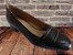 Sapato couro com detalhe costura branca peito, salto 2,5 cms, cores preto ou marinho ou café - Imagem 1