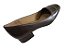 Sapato couro com detalhe costura branca peito, salto 2,5 cms, cores preto ou marinho ou café - Imagem 8