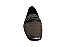 Sapato PEWTER metalizado, com pala estampada e corrente onix - Imagem 3