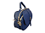 Bolsa AZUL MARINHO, bauzinho, zípers metal, bolsos externos traseiro e frontal - Imagem 2