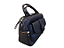 Bolsa PRETA, estilo baú, pala com fivela e bolso frontal - Imagem 2