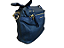 Bolsa AZUL MARINHO, zípers metal, alça fixa canudo com detalhe - Imagem 2