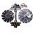 Eixo e Rotor Turbina HX35 / HX35W - Imagem 1