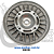 Prato Compressor TO4E66 / TO4EBR / EBR / E66 / APL 120 / TBP418 / .50 (TO4 Grande) - Externo: 155 mm - Imagem 1