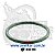 Anel Oring Viton Central KP35 | BV39H | KP39 | KP35SY | KP35UP | B01 VW UP | VW Amarok Menor | Sprinter CDI 415, 515 - Imagem 1