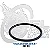 Anel Oring Viton Central H1E  | H1C |  H2C | H2D |  HX50  |  HX55  |  HE500VG  |  HE500WG  |  HE551W  |  HE500W  |  HE500FG - Imagem 1