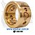 Mancal Radial T2 | T2CK | T25 | Garrett Curto) | Cormek | Fiat | Marea | Tipo | Yanmar | KAE - (Altura 7 mm) - Por Encomenda - Imagem 2