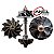 Eixo e Rotor Turbina TFO35 - (L200 Sport 2.5 HPE / Outdoor GLS / Savana 4x4/ Pajero 2.5 4D56 141CV) - Imagem 1
